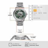 Fossil Heritage Automatic Stainless Steel Watch ME3263