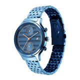 Fastrack Style Up Blue Girls Watch NU6207QM01