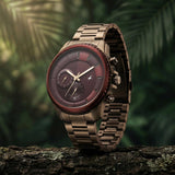 Fastrack Wild Chronograph Maroon Dial Men’s Watch 3337KM02