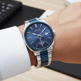 Titan Classique Suave 2.0 Blue Dial Watch 90189KM01