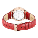 Titan Bright Leathers Red Women’s Watch NT95247WL01