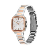 Titan Slim Square Silver Dial Women’s Watch NU95291KM01
