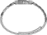 Timex Trend Women Silver-Tone Quartz Analog Watch 50M Water Resistant