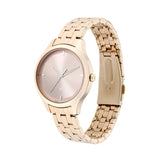 Fastrack Stunners Rose Gold Dial Girls Watch NT6248WM01