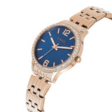 Timex Blue Round Dial Women’s Watch TWEL230SMU03