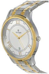 Titan Karishma Silver Dial Men’s Watch NM1775BM01