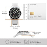 Timex Deep Water Black Dial Men Watch TW2W95200UJ