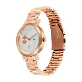 Fastrack Tick Tock Silver Girls Watch NU6225WM01