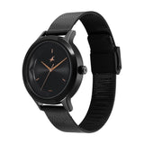 Fastrack Fleek Black Girls Watch NU6210NM04