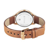 Titan Workwear White Dial Women’s Watch NU2649WL04