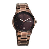Titan Neo Splash Brown Dial Watch for Men 1806QM03