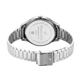Fastrack Stunners Purple Dial Silver Girls Watch 6296SM01