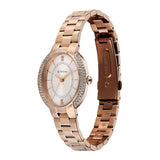 Titan Metro Rose Gold Dial Women’s Watch NU95304WM01