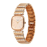 Titan Raga Glimmers Rose Gold Dial Women's Watch NU95339WM01F