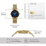 Timex Transcend Celestial Blue 31mm Women’s Watch TW2V51900UJ