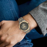 Titan Maritime Chronograph Steel Watch 1830KM01