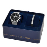 Fossil Neutra Watch & Bracelet Gift Set for Men FS6020SET