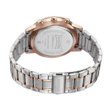 Sonata Black Dial Two-Tone Strap Men's Watch NU77145KM01