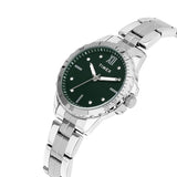 Timex Green Round Dial Women’s Watch TWEL232SMU03