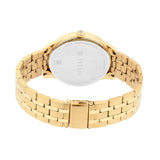Titan Regalia Opulent Black Dial Men’s Gold Watch 90127YM02