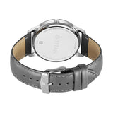 Titan Grey Dial Leather Strap Watch for Men 1806SL13