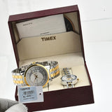 Timex Silver Dial Pair Watch TW00ZR317