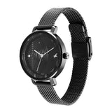 Fastrack Younique Black Girls Watch NS6278NM01