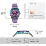 Q Timex Blue 36mm Expansion Band Women’s Watch TW2W41100UJ