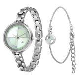 Fastrack Pulse Green Dial Girls Watch NU6311SM01F