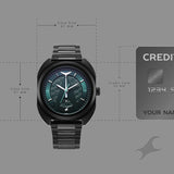 Fastrack Oceanyx Green Dial Guys Watch NU3326NM01