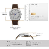 Timex Silver Dial Mechanical Men Watch TW2V62000U9
