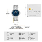 Timex Fria Blue Round Women’s Watch TWEL13906