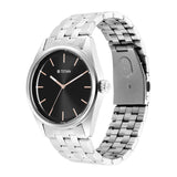 Titan Workwear Black Dial Steel Watch 1866SM01