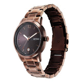 Titan Neo Splash Brown Dial Watch for Men 1806QM03