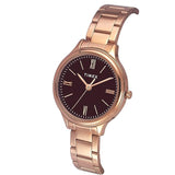 Timex Burgundy Round Dial Women Watch TWTL121SMU02