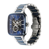 Titan Ceramic Fusion Blue Skeleton Men’s Watch 90175KD02