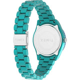 Timex Trend Green Round Dial Women’s Watch TW2Y04700UJ