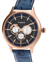 Timex Fashion Multifunction Blue Dial Men Watch TW000T310