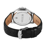 Titan Neo Arabic Blue Dial Men’s Leather Watch 1870SL10