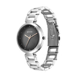 Titan Workwear Black Silver Women’s Watch NU2480SM13