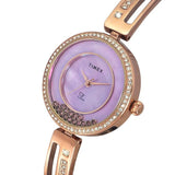 Timex Fria Women Lavender Round Analog Watch TWEL16502