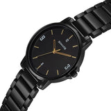 Sonata Black Dial Black Strap Men's Watch NU77083NM01