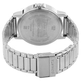 Sonata White Dial Silver Strap Men's Watch NT77083SM01