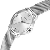 Sonata Silver Dial Silver Strap Men's Watch NT77083SM07