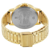 Sonata White Dial Gold Strap Men's Watch NU77083YM01