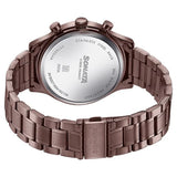 Sonata Brown Dial Two-Tone Strap Men's Watch NU77146QM01