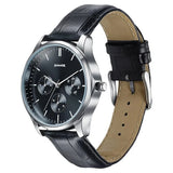 Sonata Black Dial Men's Watch 77163SL02