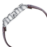 Sonata Silver Dial Brown Men's Watch 77163SL03