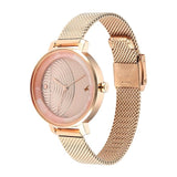 Fastrack Younique Rose Gold Girls Watch NS6278WM01