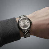 Titan Weekender Automatic Gun Dial Men’s Watch 90201QM02